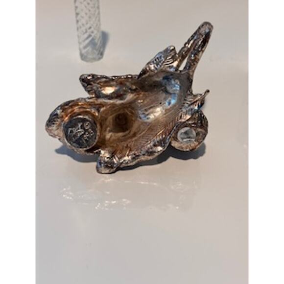 Vintage Arthur Court Cast Silver Plated jaguar/Leopard Salt & Pepper Set - Picture 7 of 11